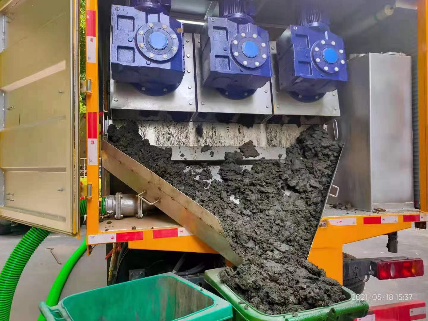 集宁化粪池清掏城市维护站-泥浆净化干湿分离处理